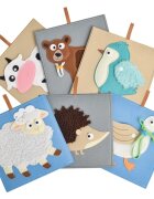 2Kids Toys Sensory Pictures Animals képeskönyv 6 db