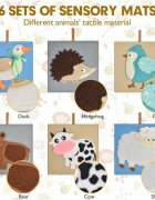 2Kids Toys Sensory Pictures Animals képeskönyv 6 db