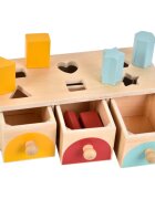 2Kids Toys Shape Sorting Box interaktív játék 12m+ 10 db