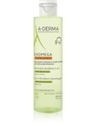 A-Derma Exomega Control 2 in 1 emollient cleansing gel tusfürdő gél száraz és atópiás bőrre 200 ml
