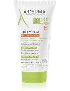 A-Derma Exomega Control Emollient Cream testápoló krém nagyon száraz érzékeny és atópiás bőrre 50 ml