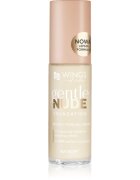 AA Wings of Color Gentle Nude Foundation folyékony make-up hidratáló hatással árnyalat 401 Ivory 30 ml