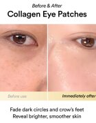 Abib Collagen Eye Patch Jericho Rose Jelly szem alatti párnácskák a ráncok duzzanatok és sötét karikák ellen 60 db