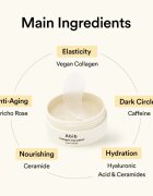 Abib Collagen Eye Patch Jericho Rose Jelly szem alatti párnácskák a ráncok duzzanatok és sötét karikák ellen 60 db