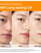 Abib Glutathiosome CC Sunscreen Toning Tube védő és tonizáló folyadék arcra élénkítő hatással SPF 50+ 50 ml