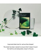 Abib Gummy Sheet Mask Heartleaf Sticker nyugtató hatású gézmaszk érzékeny és problémás arcbőrre 27 ml