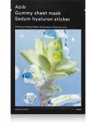 Abib Gummy Sheet Mask Sedum Hyaluron Sticker mélyhidratáló maszk kisimító hatással 27 ml