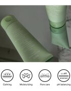 Abib Heartleaf Mild Foam Cleanser nyugtató tisztító hab problémás és pattanásos bőrre 150 ml