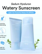 Abib Sedum Hyaluron Watery Tube Sunscreen napozókrém arcra nyugtató hatással SPF 50+ 50 ml
