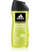 Adidas Pure Game tusfürdő gél arcra testre és hajra 3 az 1-ben uraknak 250 ml