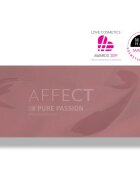 Affect Pressed Eyeshadow Palette szemhéjfesték paletta árnyalat Pure Passion 10x2 g