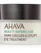 Ahava Beauty Before Age luxus krém szemre és szemhéjra a duzzanatokra és a sötét karikákra 15 ml
