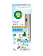 Air Wick Active Fresh Linen & White Orchid automata légfrissítő utántöltővel 228 ml