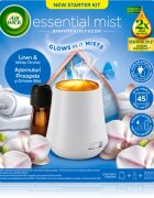 Air Wick Essential Mist Linen & White Orchid Aroma diffúzor töltettel 1 db