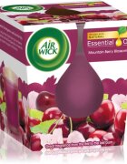 Air Wick Essential Oil Mountain Berry Blossom illatgyertya 105 g