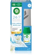 Air Wick Freshmatic Cool Linen & White Lilac automata légfrissítő utántöltővel 250 ml