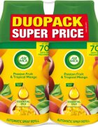 Air Wick Freshmatic Passion Fruit & Tropical Mango légfrissítő utántöltő illattal DUO 2x250 ml