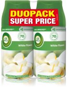 Air Wick Freshmatic White Flowers légfrissítő utántöltő illattal DUO 2x250 ml