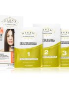 Alfaparf Milano Il Salone Milano Straightening Kit kisimító ápolás érzékeny hajra Illuminating Linseed Oil 1 db