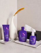 Alfaparf Milano Semi di Lino Blonde lila kondicionáló a szőke és melírozott hajra 200 ml