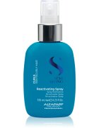 Alfaparf Milano Semi Di Lino Curls strukturáló hajformázó spray göndör hajra 125 ml