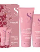 Alfaparf Milano Semi di Lino Moisture Minisize Kit utazó szett kozmetikumokra az intenzív hidratálásért