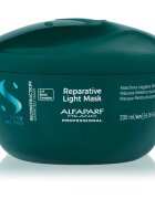 Alfaparf Milano Semi di Lino Reconstruction Reparative Light Mask regeneráló maszk a károsult hajra gyenge hajra 200 ml