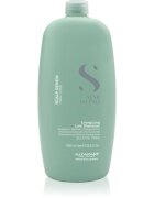 Alfaparf Milano Semi Di Lino Scalp Renew energetizáló sampon gyenge vékonyodó és töredezett hajra 1000 ml