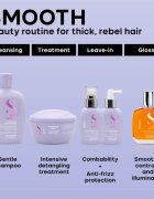 Alfaparf Milano Semi di Lino Smooth Frizz Defeat Spray kisimító spray a rakoncátlan hajra 125 ml