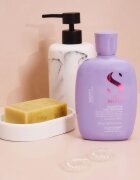 Alfaparf Milano Semi di Lino Smooth kisimító sampon a rakoncátlan és töredezett hajra 250 ml