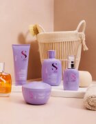 Alfaparf Milano Semi di Lino Smooth kisimító sampon a rakoncátlan és töredezett hajra 250 ml