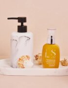 Alfaparf Milano Semi di Lino Sunshine öblítést nem igénylő tej a hajra nap által károsult haj 125 ml