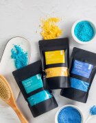 Almara Soap Bath Salt Sugar Crush színező fürdősó virág illattal 180 g