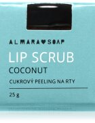 Almara Soap Lip Scrub cukros peeling az ajkakra Coconut 25 g