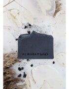 Almara Soap Natural Black As My Soul természetes szilárd szappan zsíros és problémás bőrre 90 g
