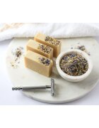 Almara Soap Natural Shave It All természetes szilárd szappan borotválkozáshoz 90 g