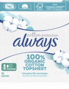 Always Cotton Protection Normal egészségügyi betétek parfümmentes 11 db