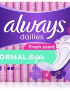 Always Dailies Normal To Go Fresh tisztasági betétek 20 db