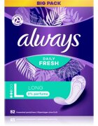 Always Daily Fresh Long tisztasági betétek parfümmentes 52 db