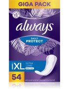 Always Daily Protect Extra Long tisztasági betétek illatosított 54 db