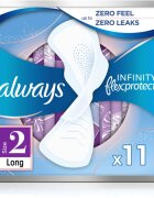 Always Infinity Long Size 2 egészségügyi betétek 11 db