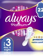 Always Platinum Night Size 3 egészségügyi betétek éjszakára 22 db