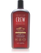 American Crew 3 in 1 Ginger + Tea 3 az 1 sampon kondicionáló és tusfürdő uraknak 1000 ml