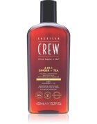 American Crew 3 in 1 Ginger + Tea 3 az 1 sampon kondicionáló és tusfürdő uraknak 450 ml