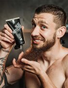 Angry Beards Heat Protector Johnny Storm krém szakállra Heat Protector 75 ml