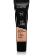 Annayake Teint Lumiere Anti-Ageing Skin Perfecting Foundation make-up a ráncok ellen élénkítő hatással árnyalat 10 light rosé 30 ml