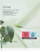 Anua Heartleaf 70% + Hyaluron Soothing Collagen Mask hidratáló arcmaszk nyugtató hatással 1 db