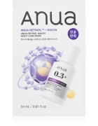 Anua Retinol + Niacin Night Care Mask szövet arcmaszk a ráncok ellen egységesíti a bőrszín tónusait 24 ml