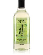 Apis Natural Cosmetics Energy Shot Mint & Lime energizáló tusfürdő gél 500 ml
