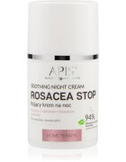 Apis Natural Cosmetics Rosacea-Stop nyugtató éjszakai krém Érzékeny bőrpírra hajlamos bőrre 50 ml